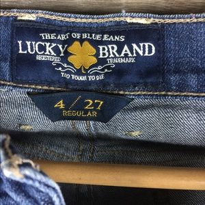 Lucky brand women’s jeans size 4-27